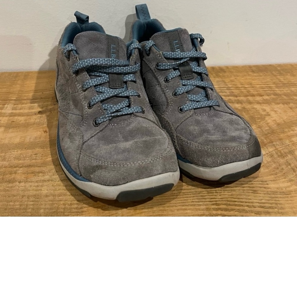 Women’s LL bean Gray Suede Sneakers